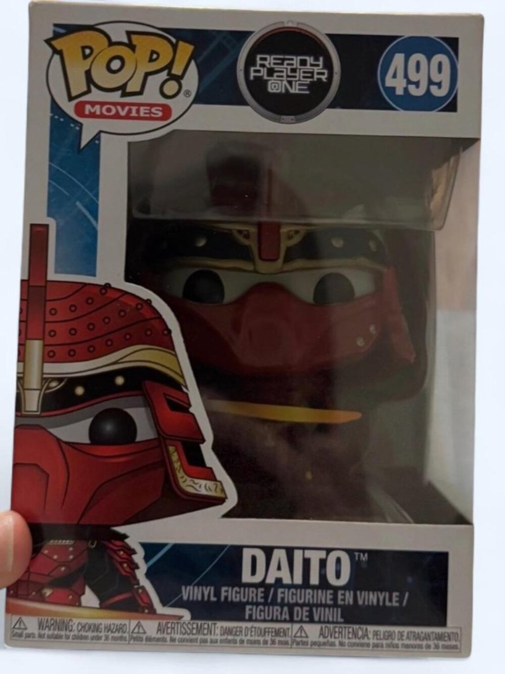 Funko Pop Daito Figure in Red and Black